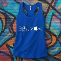 Pi Day There Exists Better Pie Greater Than Apple Pie  Pun Gift Womens Tank Top