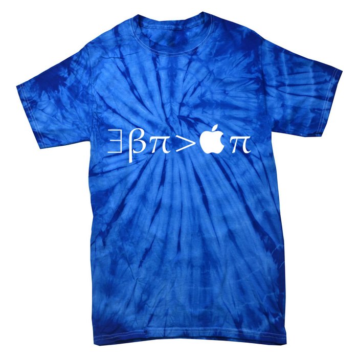 Pi Day There Exists Better Pie Greater Than Apple Pie  Pun Gift Tie-Dye T-Shirt