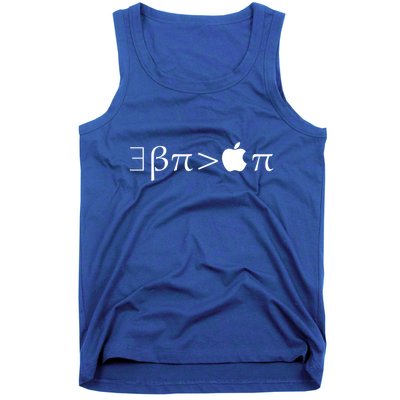Pi Day There Exists Better Pie Greater Than Apple Pie  Pun Gift Tank Top
