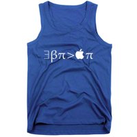 Pi Day There Exists Better Pie Greater Than Apple Pie  Pun Gift Tank Top