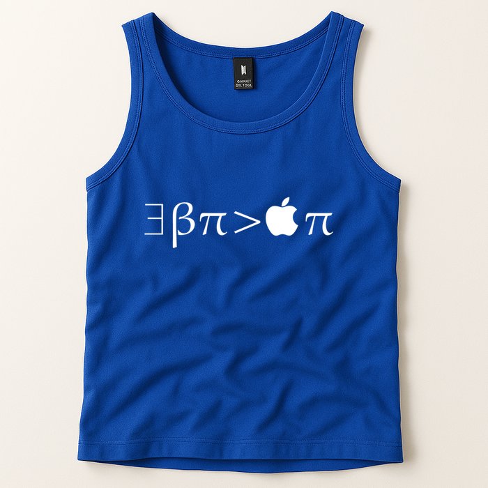 Pi Day There Exists Better Pie Greater Than Apple Pie  Pun Gift Tank Top