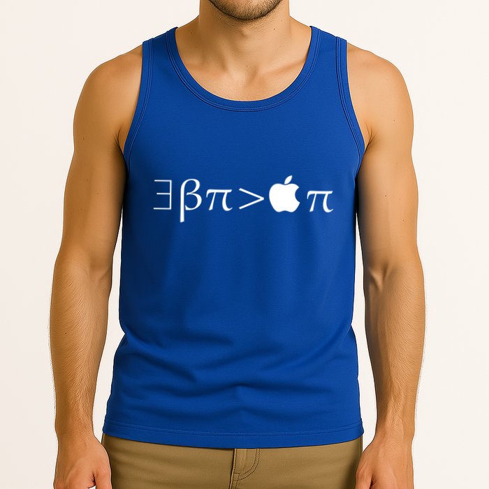 Pi Day There Exists Better Pie Greater Than Apple Pie  Pun Gift Tank Top