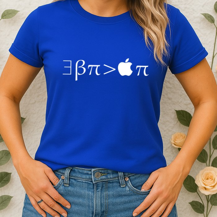 Pi Day There Exists Better Pie Greater Than Apple Pie  Pun Gift Womens T-Shirt