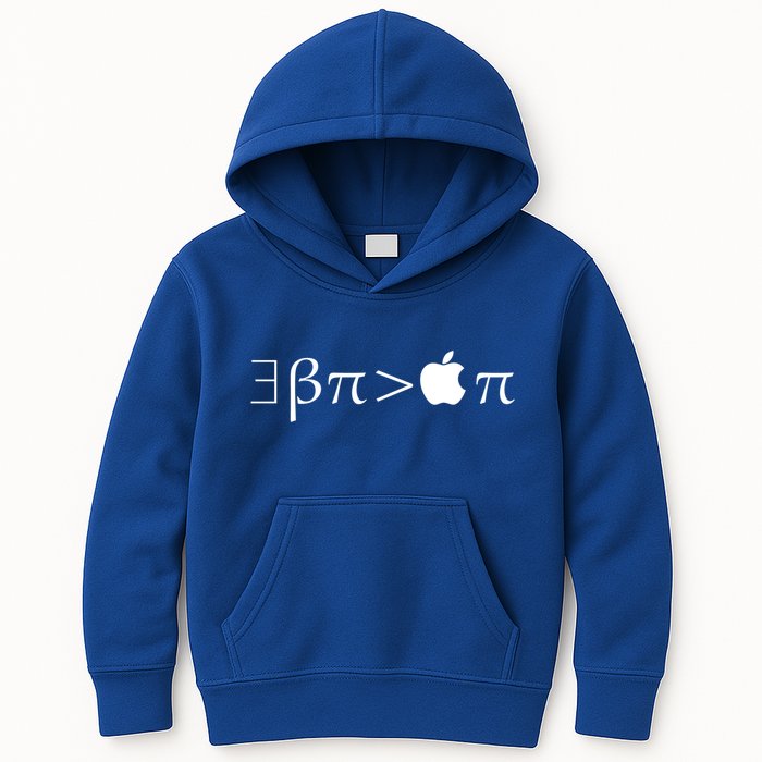 Pi Day There Exists Better Pie Greater Than Apple Pie  Pun Gift Kids Hoodie