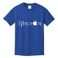 Pi Day There Exists Better Pie Greater Than Apple Pie  Pun Gift Kids T-Shirt