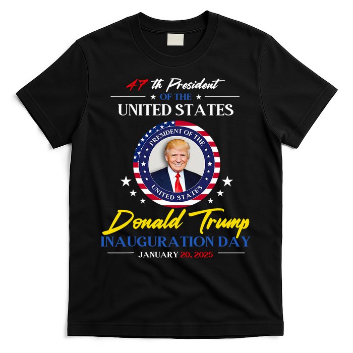 President Donald Trump Inauguration Day 2025 47th President T-Shirt