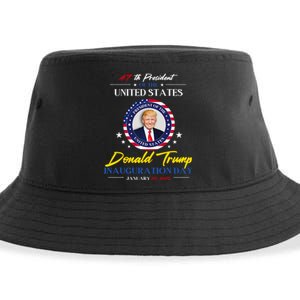 President Donald Trump Inauguration Day 2025 47th President Sustainable Bucket Hat