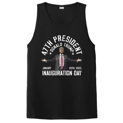 President Donald Trump Inauguration Day 2025 Memorabilia PosiCharge Competitor Tank