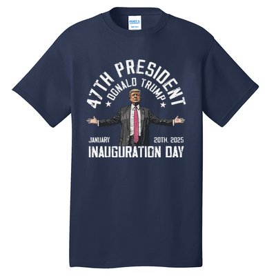 President Donald Trump Inauguration Day 2025 Memorabilia Tall T-Shirt