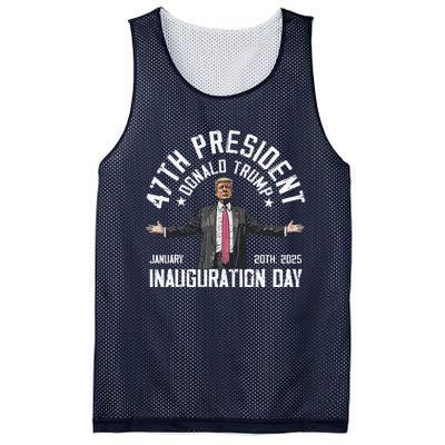 President Donald Trump Inauguration Day 2025 Memorabilia Mesh Reversible Basketball Jersey Tank