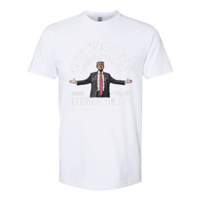 President Donald Trump Inauguration Day 2025 Memorabilia Softstyle CVC T-Shirt