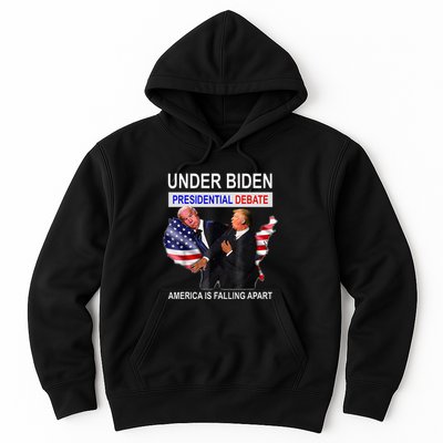 Presidential Debate Under Biden America Is Falling Apart Hoodie