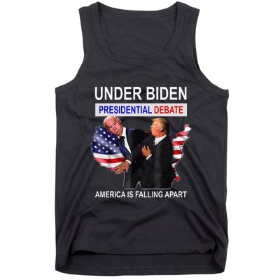 Presidential Debate Under Biden America Is Falling Apart Tank Top