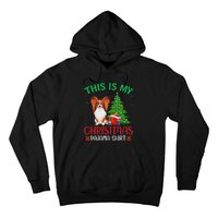 Papillon Dog Ugly Xmas Party This Is My Christmas Pajama Hoodie