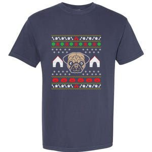 Pug Dog Ugly Christmas Garment-Dyed Heavyweight T-Shirt