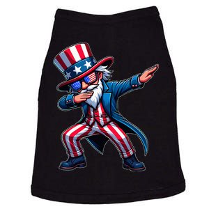 Patriotic Dabbing Uncle Sam Usa 4th Of July Doggie Tank