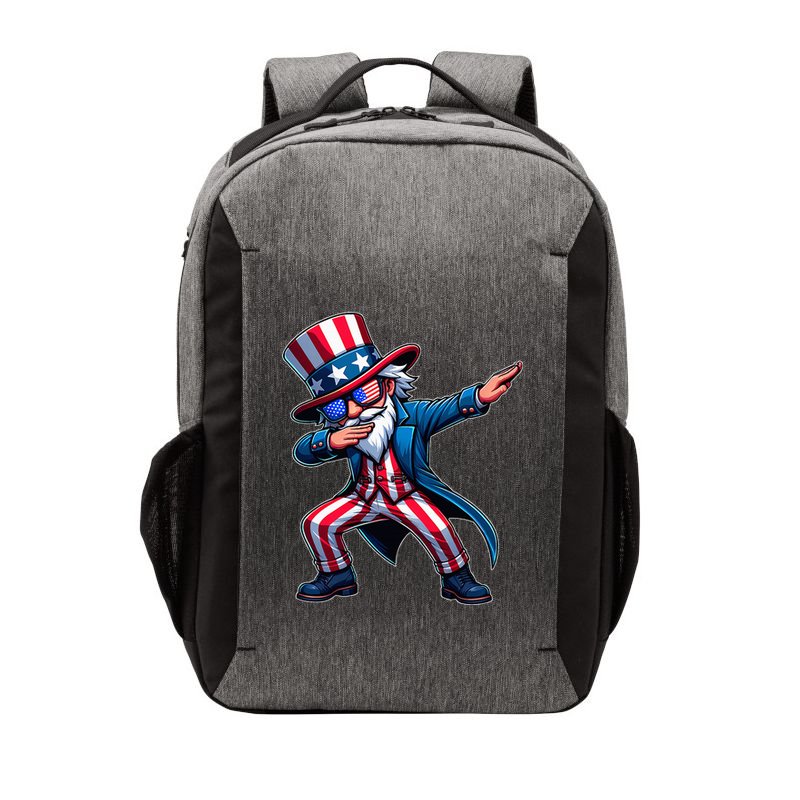 Patriotic Dabbing Uncle Sam Usa 4th Of July Vector Backpack