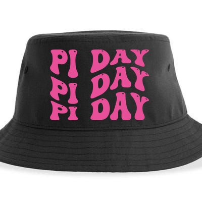 Pi Day Vintage Sustainable Bucket Hat