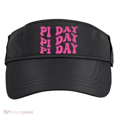 Pi Day Vintage Adult Drive Performance Visor