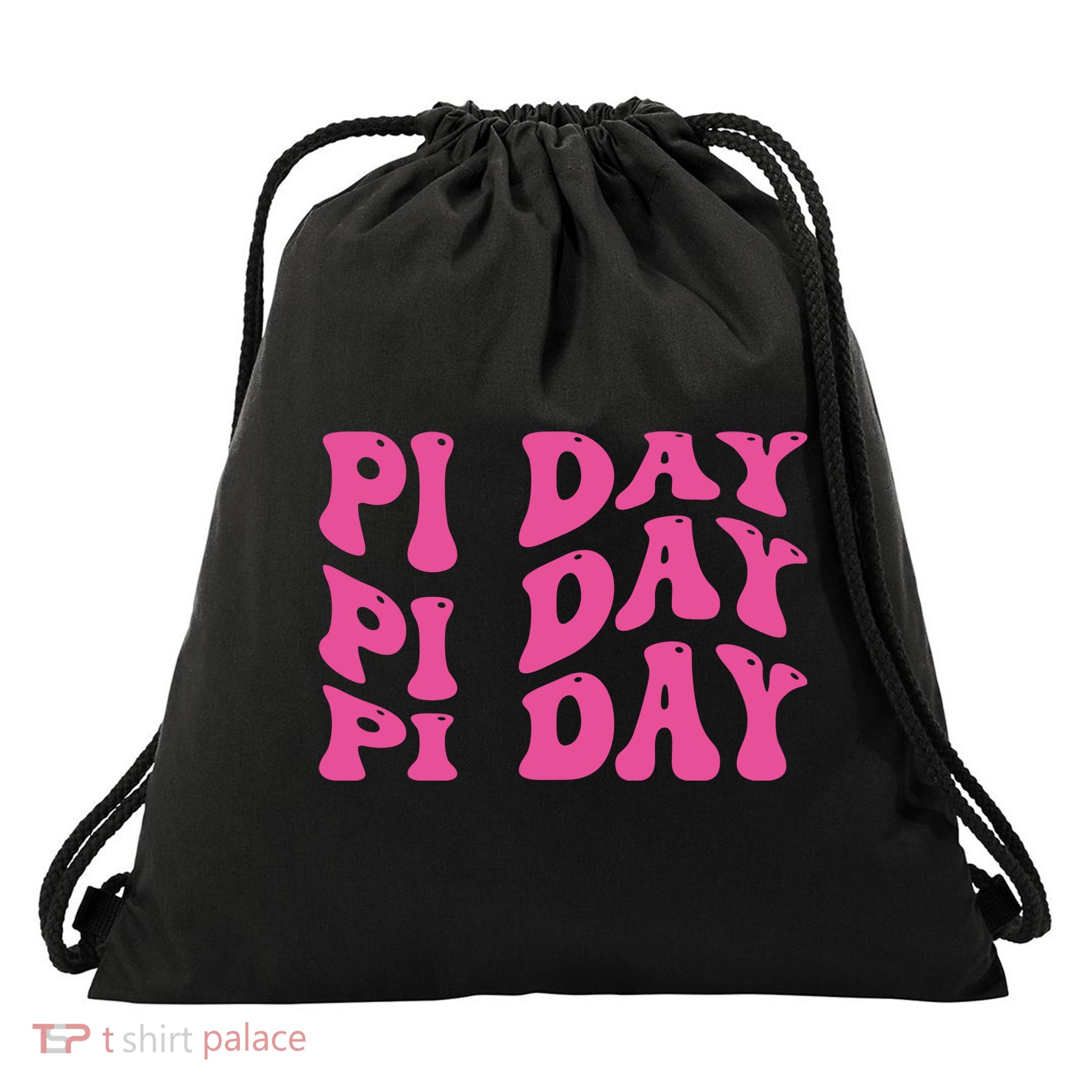 Pi Day Vintage Drawstring Bag