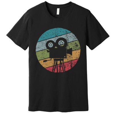 Photographer Director Vintage Camera Retro Photography Premium T-Shirt