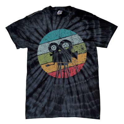 Photographer Director Vintage Camera Retro Photography Tie-Dye T-Shirt