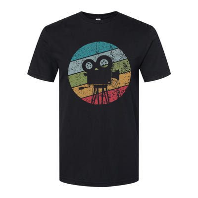 Photographer Director Vintage Camera Retro Photography Softstyle CVC T-Shirt