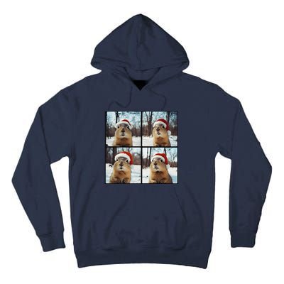 Prairie Dog Winter Christmas Sleep Tall Hoodie