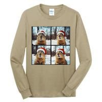 Prairie Dog Winter Christmas Sleep Tall Long Sleeve T-Shirt