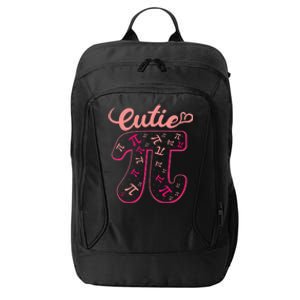 Pi Day Women Math Teacher Cutie Pi City Backpack