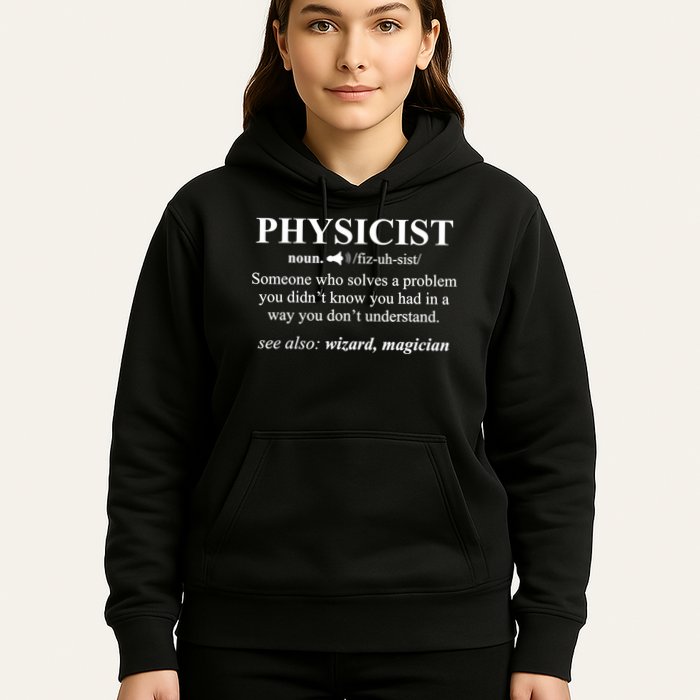 Physicist Definition Wizard Scientist Physics Tshirt Funny Hoodie
