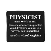 Physicist Definition Wizard Scientist Physics Tshirt Funny Mousepad