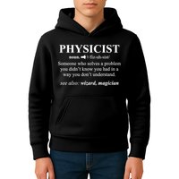 Physicist Definition Wizard Scientist Physics Tshirt Funny Kids Hoodie
