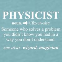 Physicist Definition Wizard Scientist Physics Tshirt Funny Sueded Cloud Jersey T-Shirt