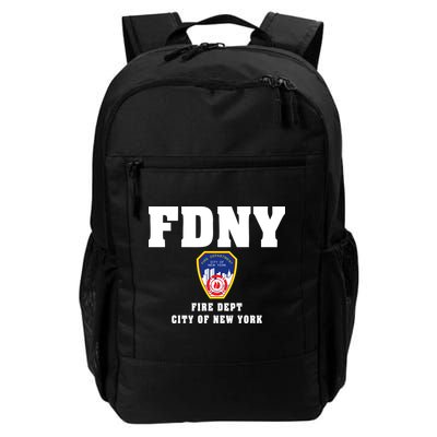 Pete Davidson Wearing Fdny Fire Dept Tu Of New York Daily Commute Backpack