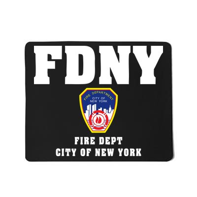 Pete Davidson Wearing Fdny Fire Dept Tu Of New York Mousepad