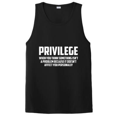 Privilege Definition When It Doesn't Affect You Personally PosiCharge Competitor Tank