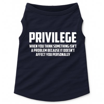 Privilege Definition When It Doesn't Affect You Personally Doggie Tank