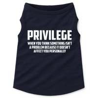 Privilege Definition When It Doesn't Affect You Personally Doggie Tank