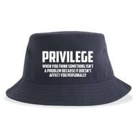 Privilege Definition When It Doesn't Affect You Personally Sustainable Bucket Hat