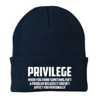 Privilege Definition When It Doesn't Affect You Personally Beanie