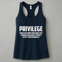 Privilege Definition When It Doesn't Affect You Personally Womens Tank Top
