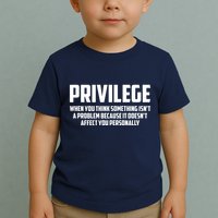 Privilege Definition When It Doesn't Affect You Personally Toddler T-Shirt