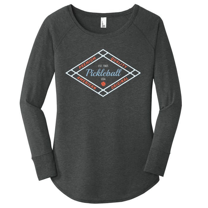 Pickleball Established 1965 Pickleball Women's Perfect Tri Tunic Long Sleeve Shirt