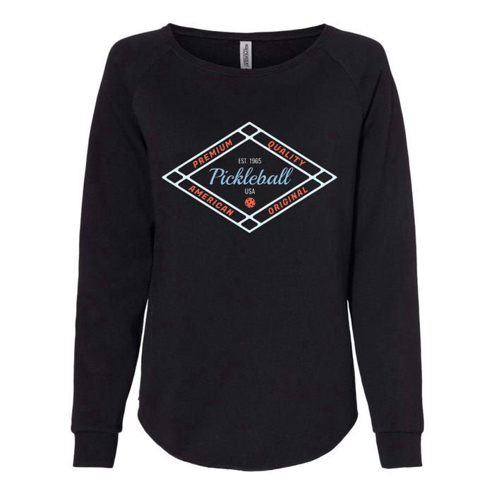 Pickleball Established 1965 Pickleball Womens California Wash Sweatshirt