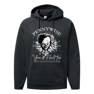 Pennywise Est 1986 You’Ll Float Too Tasty Tasty Beautiful Fear Halloween Performance Fleece Hoodie