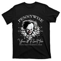 Pennywise Est 1986 You’Ll Float Too Tasty Tasty Beautiful Fear Halloween T-Shirt