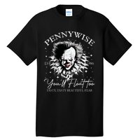 Pennywise Est 1986 You’Ll Float Too Tasty Tasty Beautiful Fear Halloween Tall T-Shirt