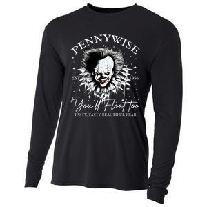 Pennywise Est 1986 You’Ll Float Too Tasty Tasty Beautiful Fear Halloween Cooling Performance Long Sleeve Crew