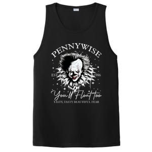 Pennywise Est 1986 You’Ll Float Too Tasty Tasty Beautiful Fear Halloween PosiCharge Competitor Tank